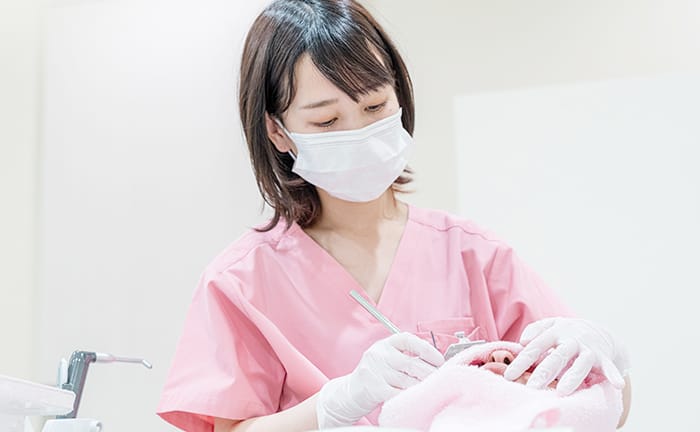 定期検診の写真