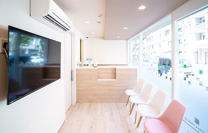 受付・待合スペースの写真