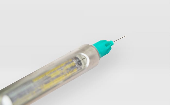 極細の針の写真