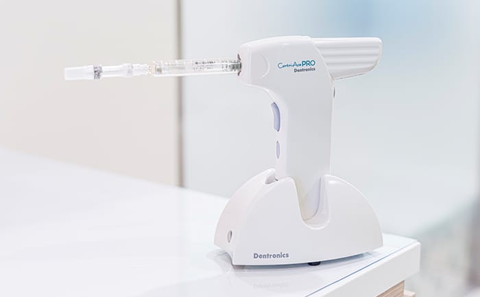 電動麻酔注射の写真