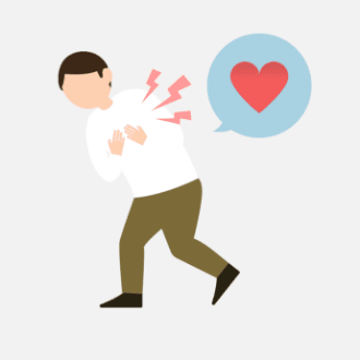 心臓病のイラスト