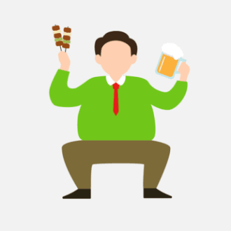 糖尿病のイラスト