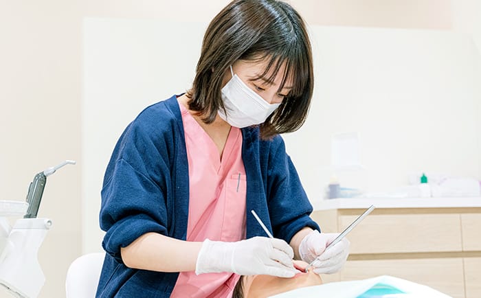 虫歯治療の写真