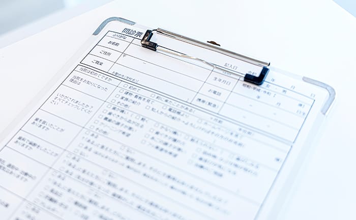 カルテのイメージ写真